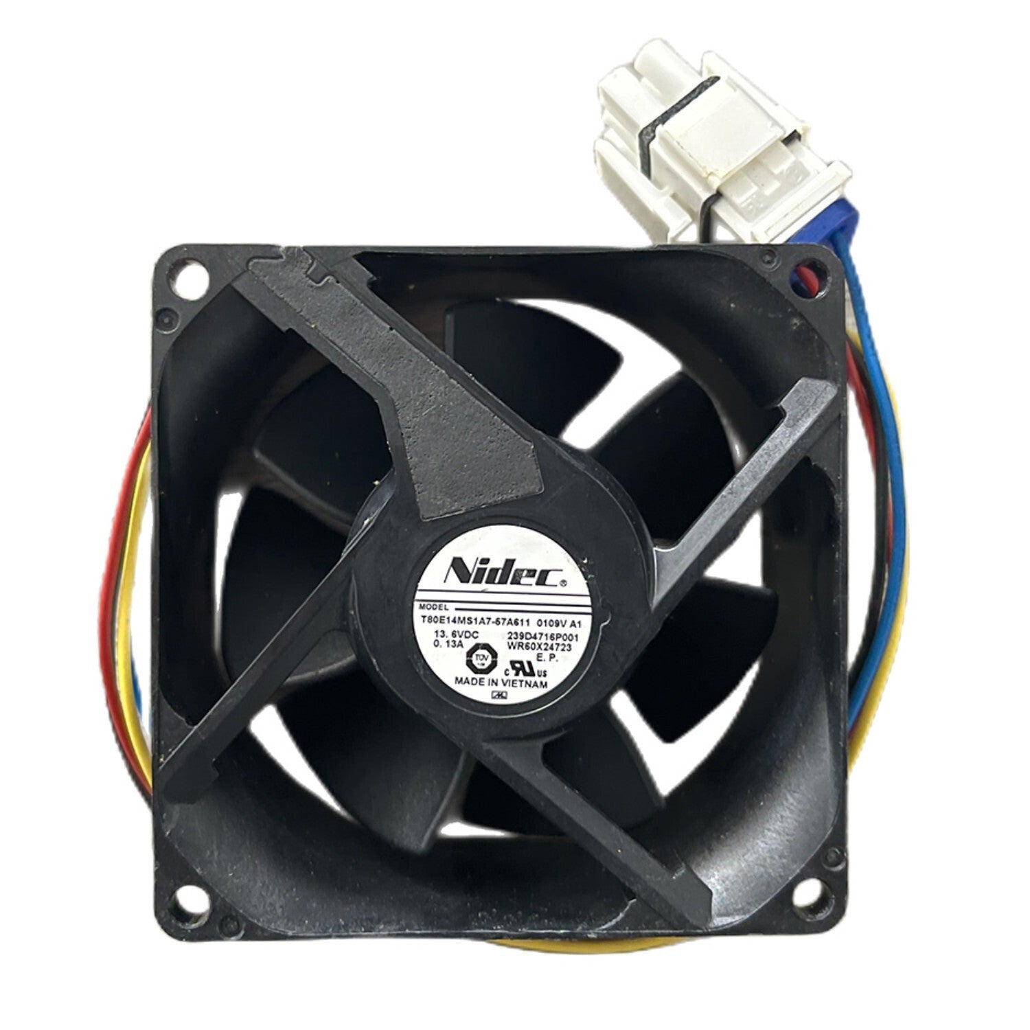 GE Refrigerator Evaporator Fan Motor WR60X26866 GE Refrigerator Evaporator Fan Motor WR60X26866